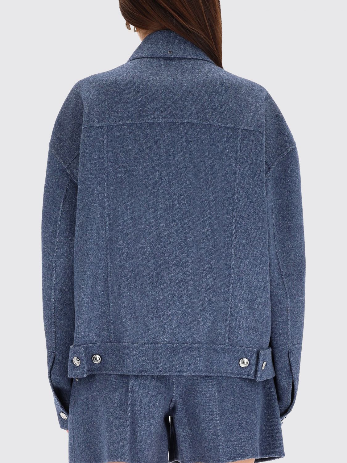 Jacket Woman color Blue