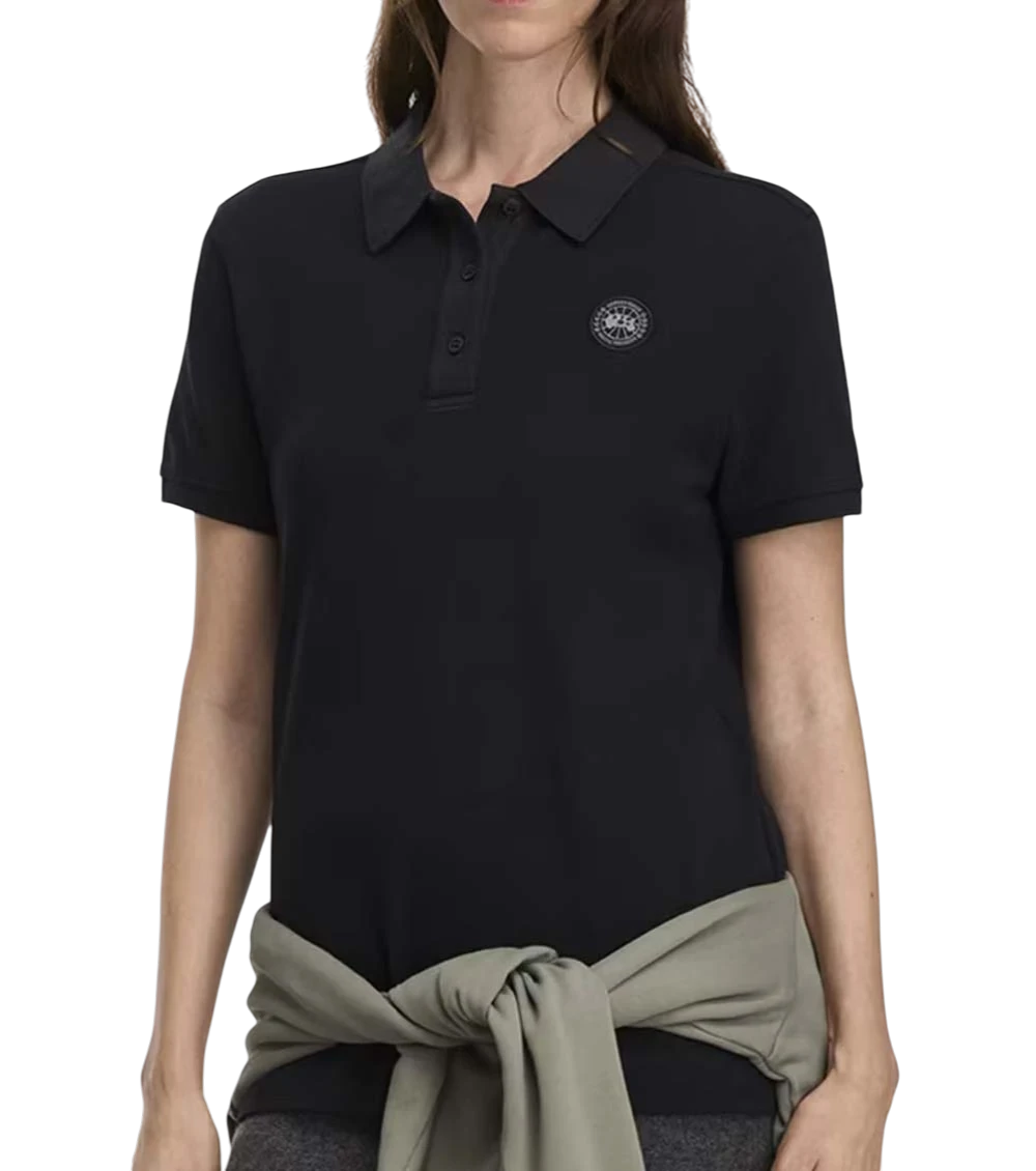 Canada Goose - almira polo shirt short sleeve collar