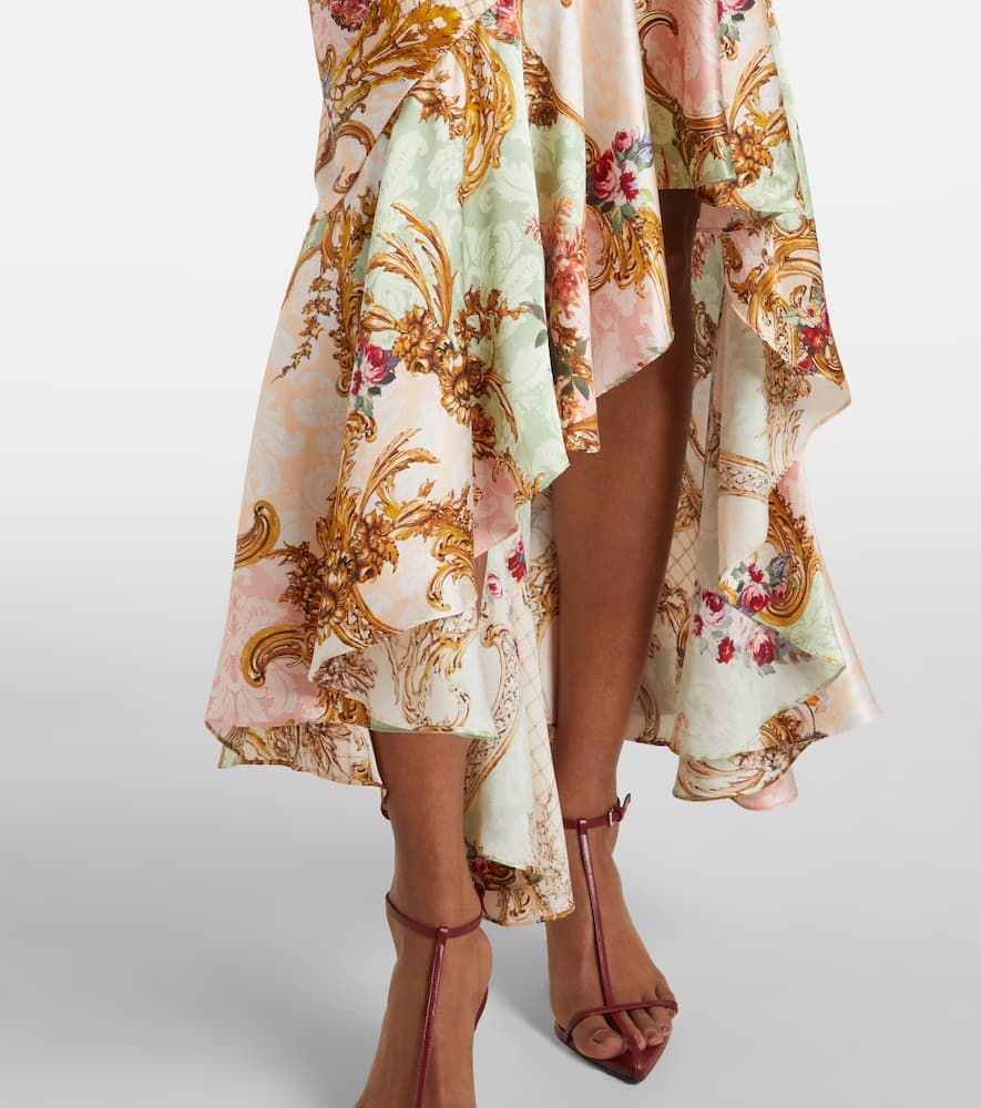 Queens Quarters silk maxi dress