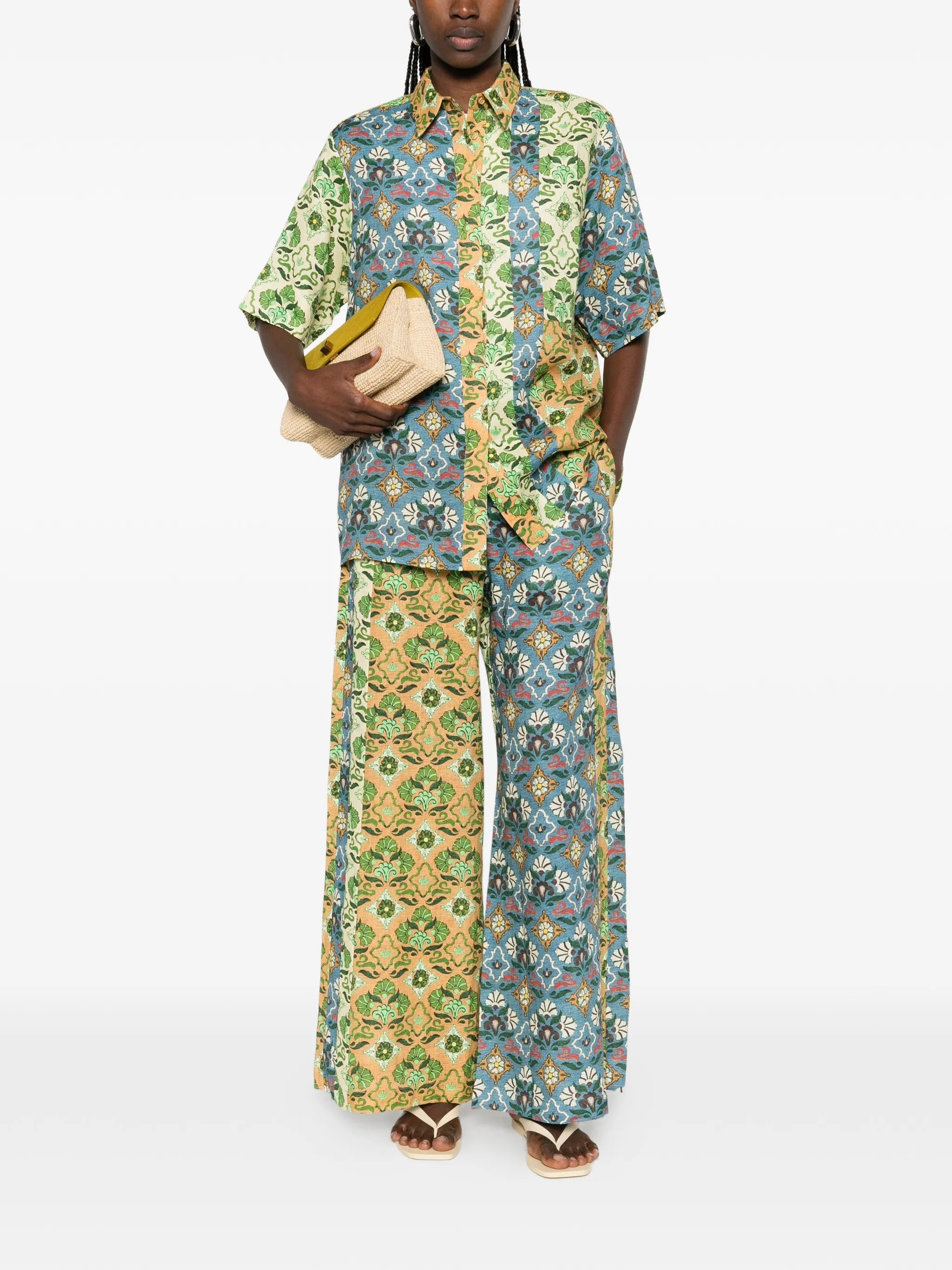Alemais Ali Spliced Shirt