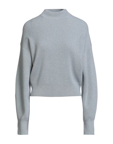 Cashmere Woman Turtleneck Sky blue Size M Cashmere, Brass