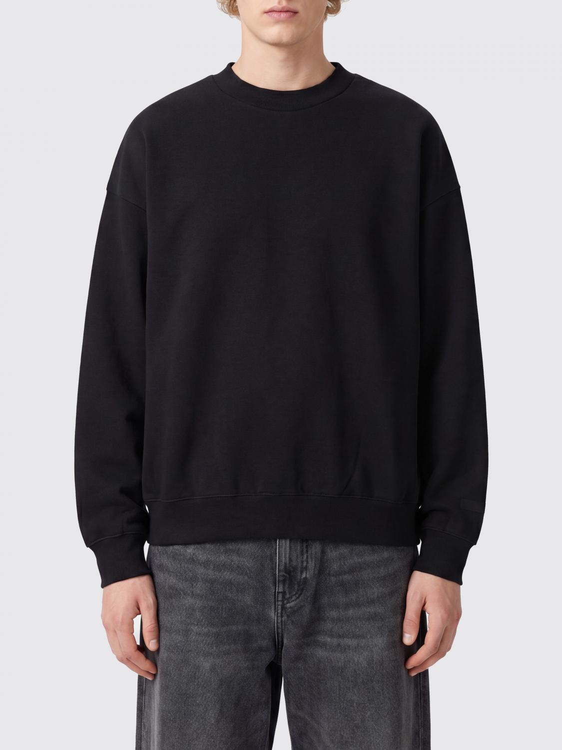 Sweatshirt Men color Black