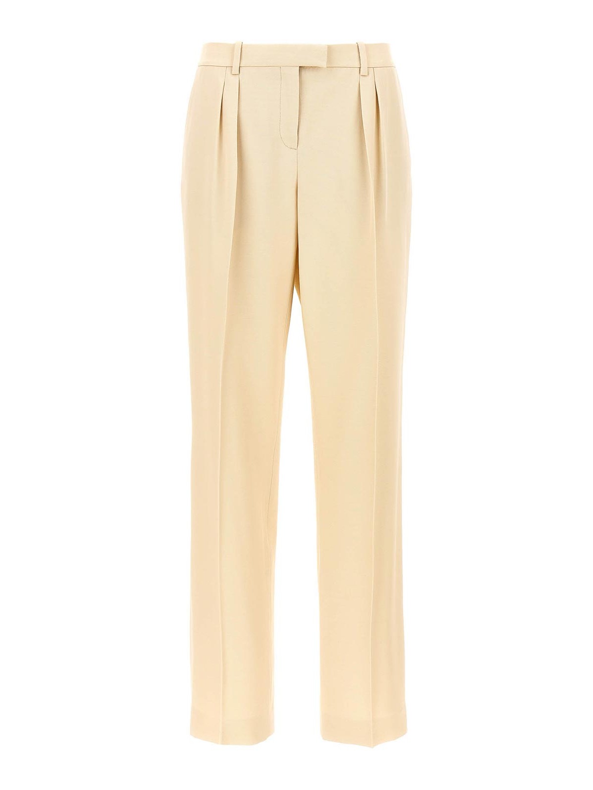 Pants With Front Pleats