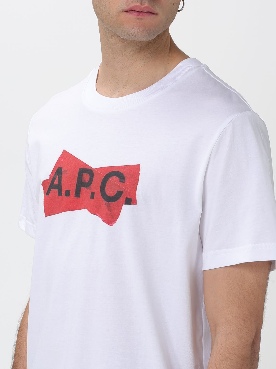 T-Shirt A. P.C. Men color White