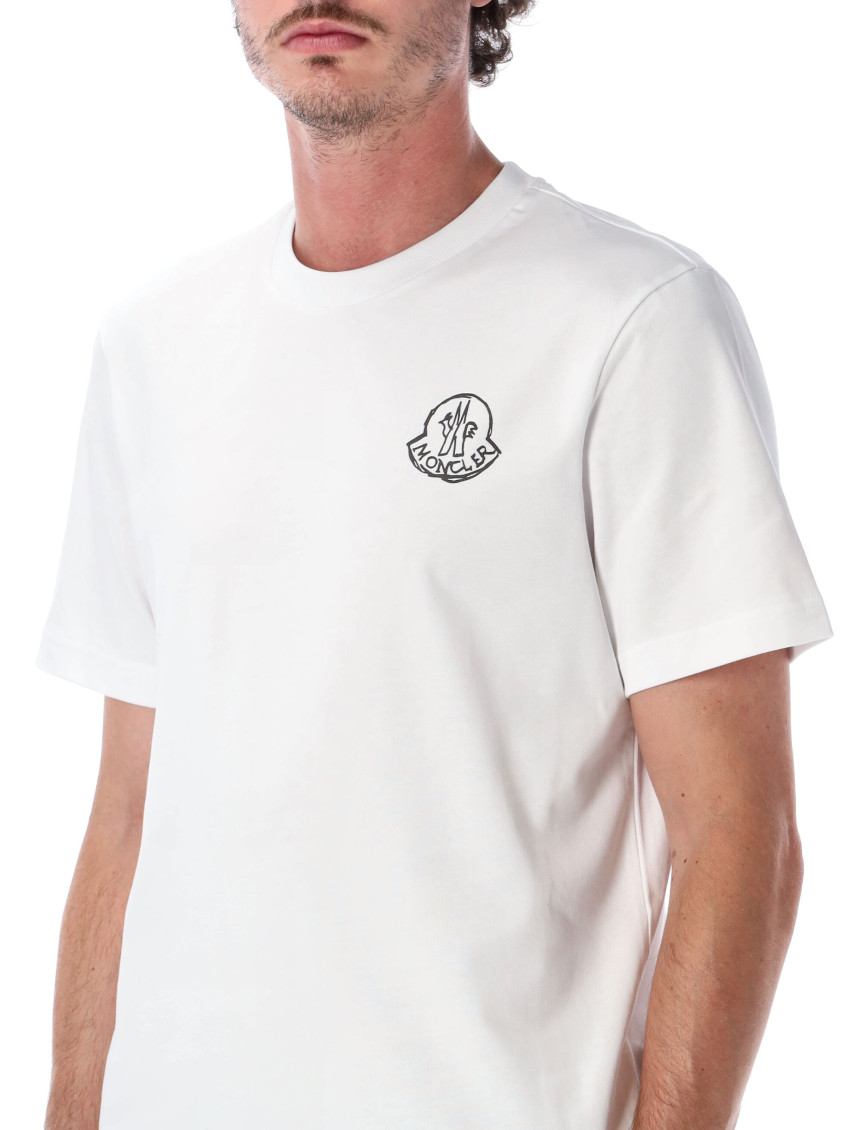 Moncler - cotton crew neck short sleeve t shirt