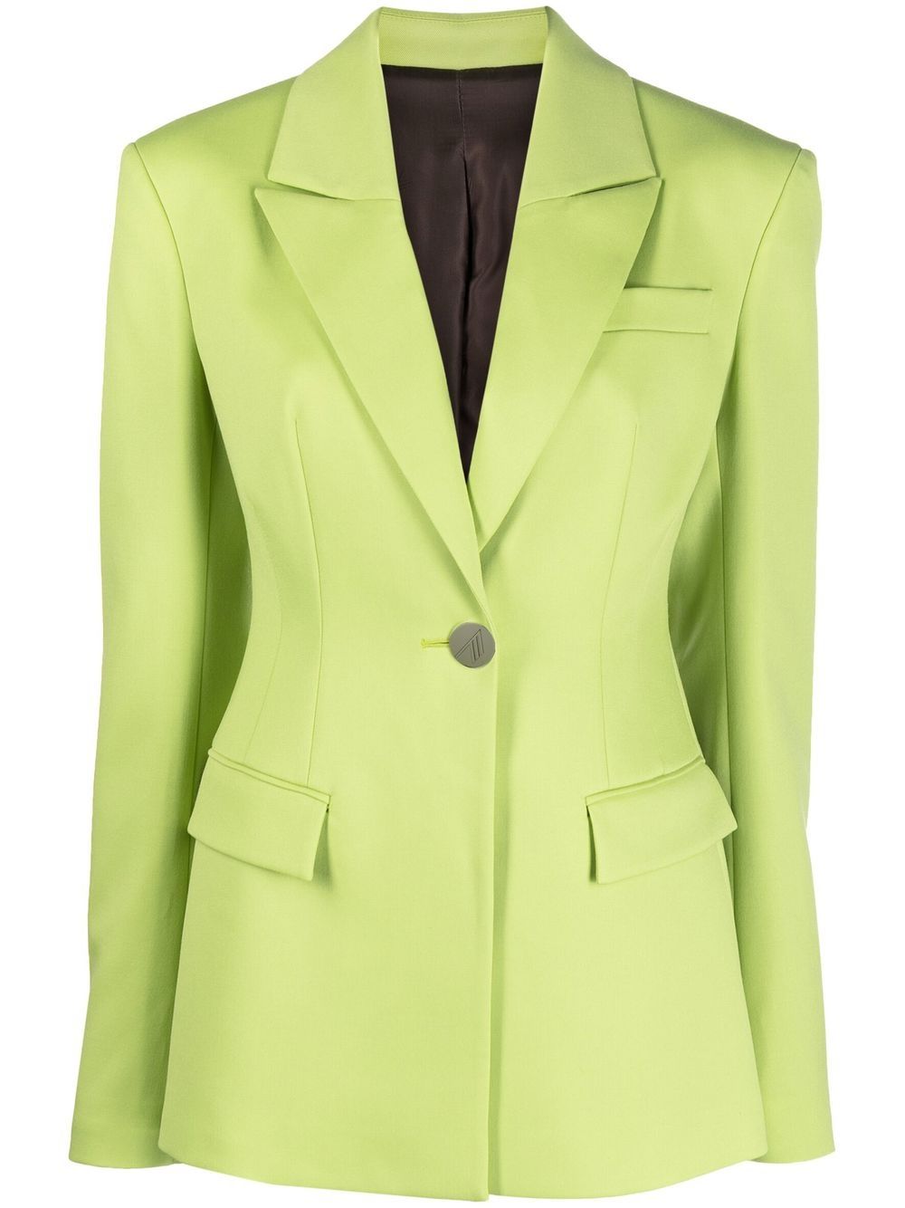 Single-breasted blazer - Green