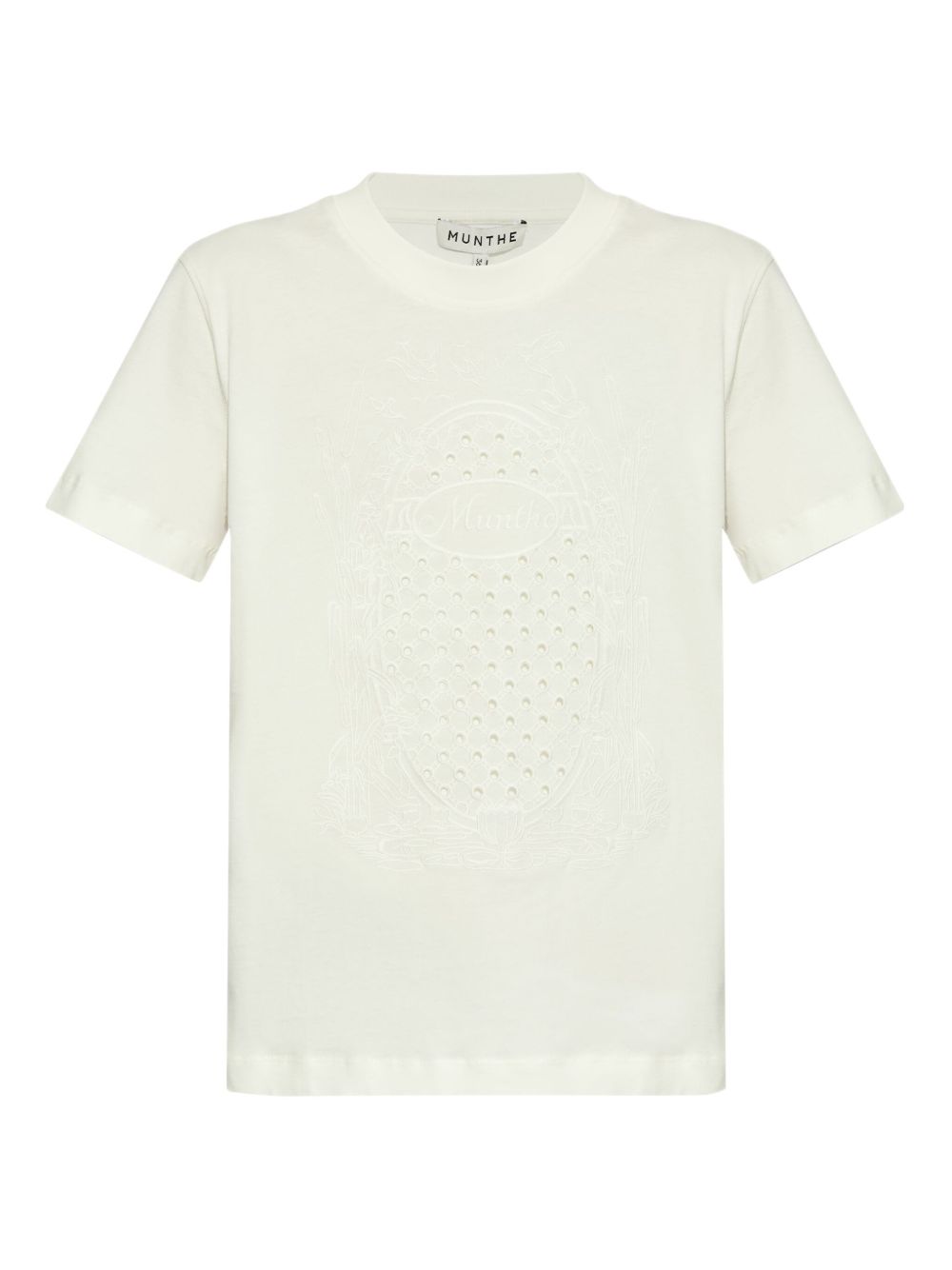 Embroidered T-shirt - White