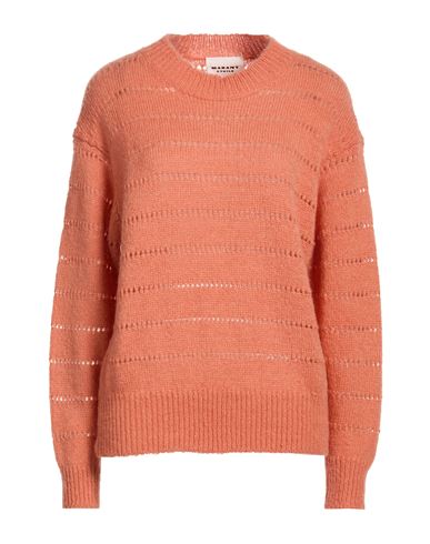 Woman Sweater Salmon pink Size 4 Acrylic, Polyamide, Mohair wool, Alpaca wool