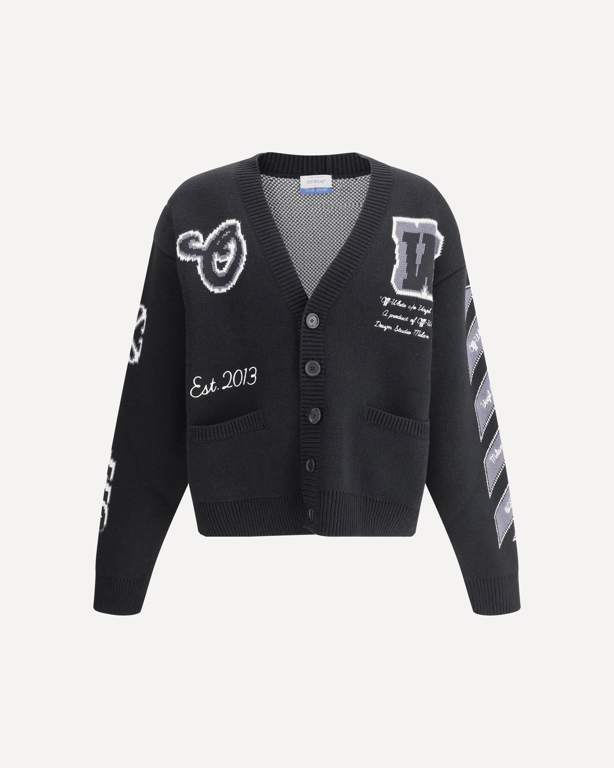 OFF-WHITE Varsity Cardigan Male L