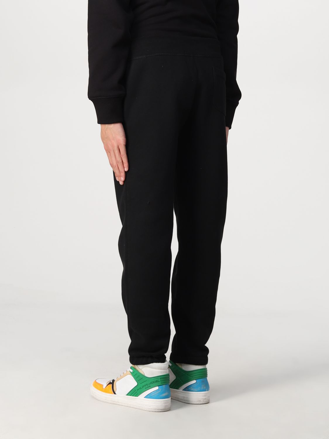 Trousers Men colour Black
