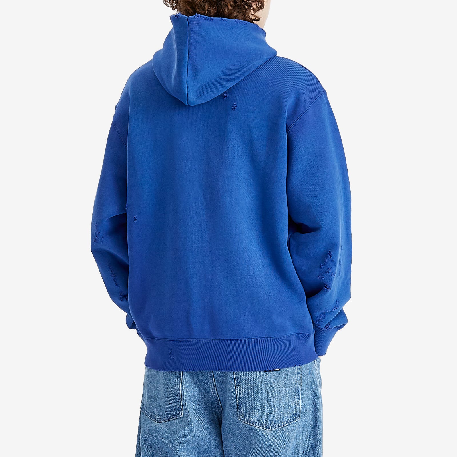 Air Jordan Men's Rair Air Pullover Fleece Hoodie in Deep Royal