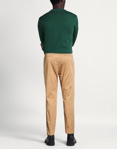 Man Pants Camel Size 36 Cotton, Elastane