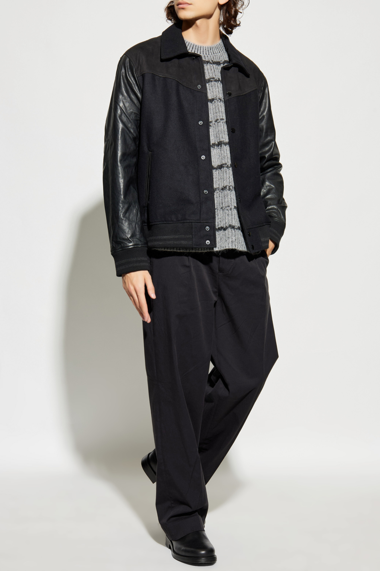 Sweater `Dissolved`, Men's, Grey