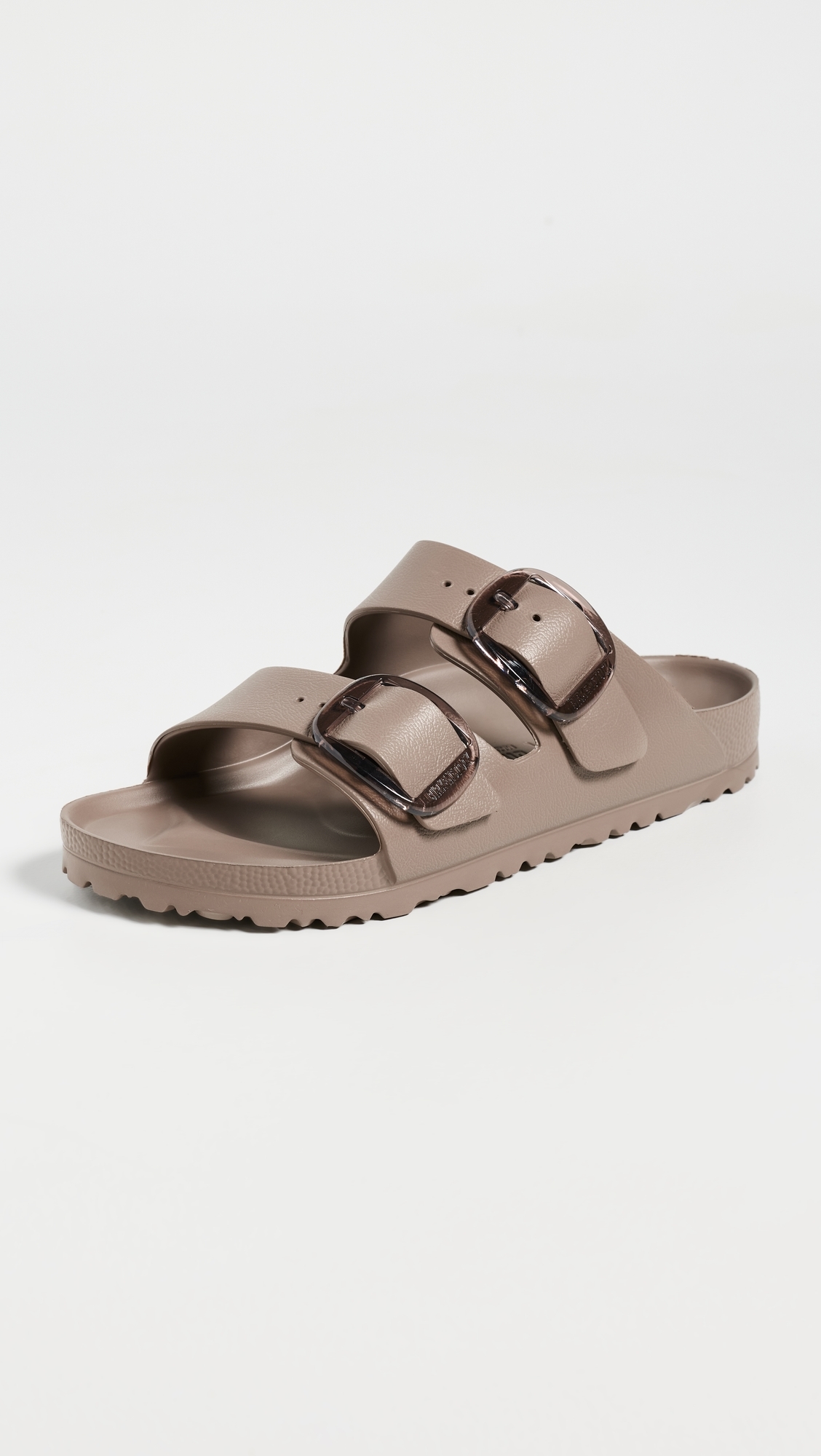 Arizona EVA Big Buckle Sandals Gray Taupe