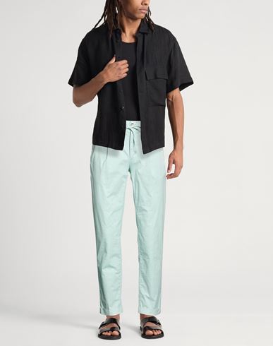 Man Pants Sky blue Size 30 Lyocell, Cotton, Elastane
