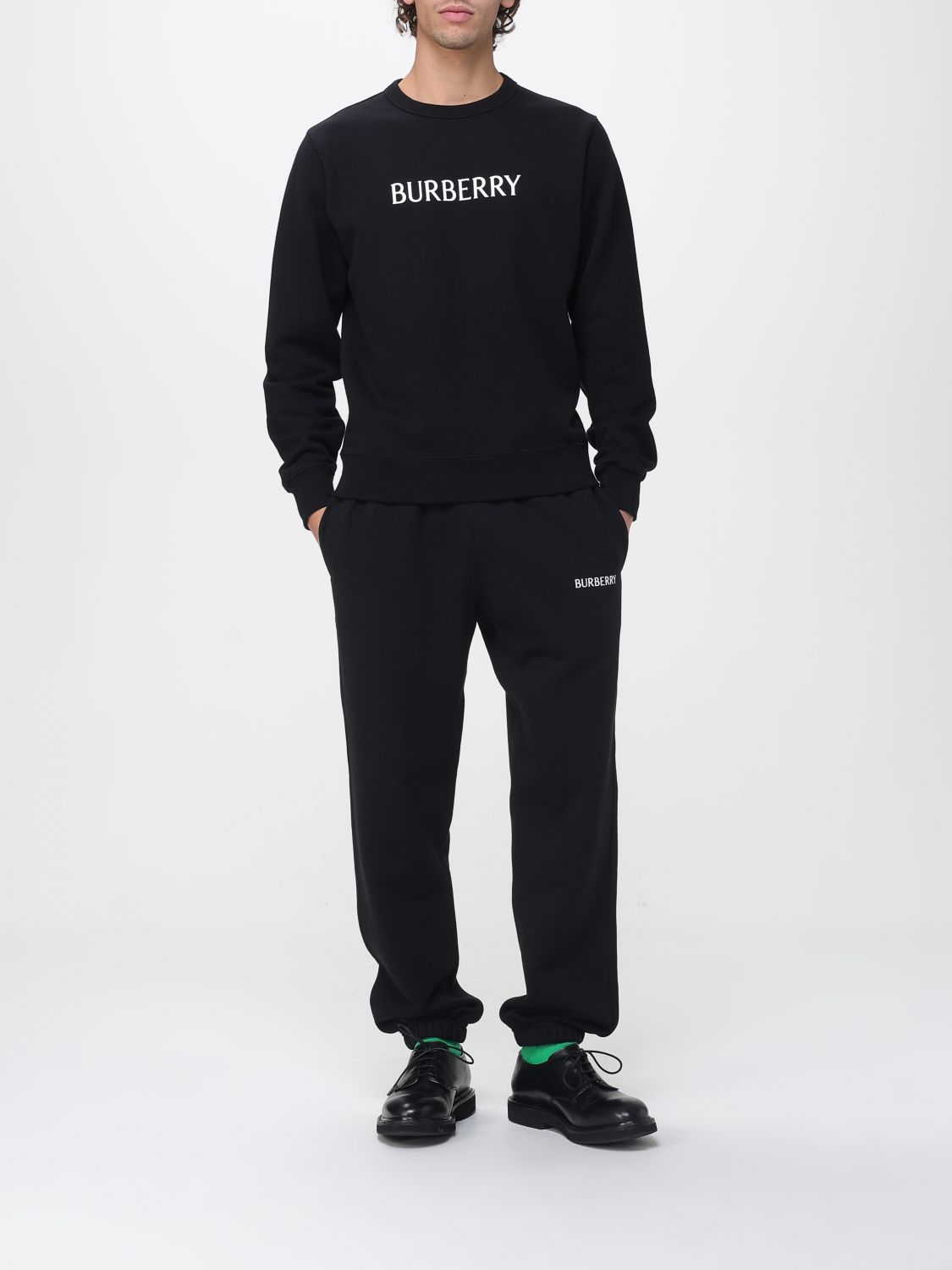 Pants Men color Black