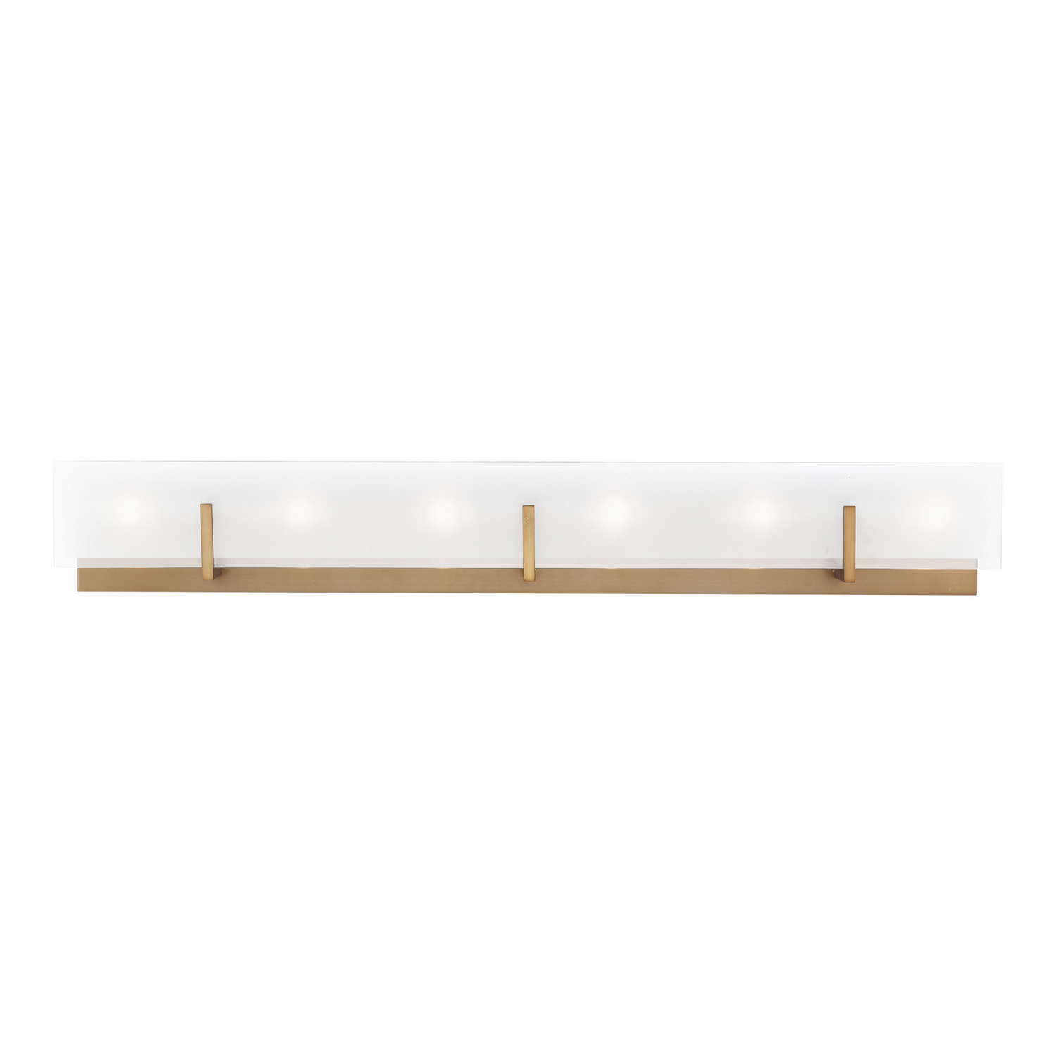 Syll 6-Light Bathroom Vanity Light in Satin Bra