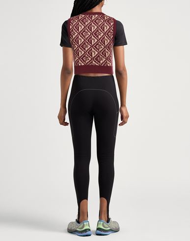 White Line Woman Sweater Burgundy Size S Wool, Viscose
