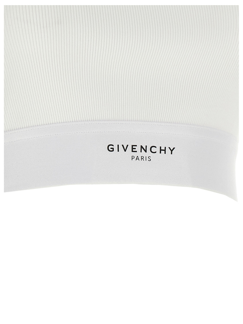 White Stretch Cotton Top