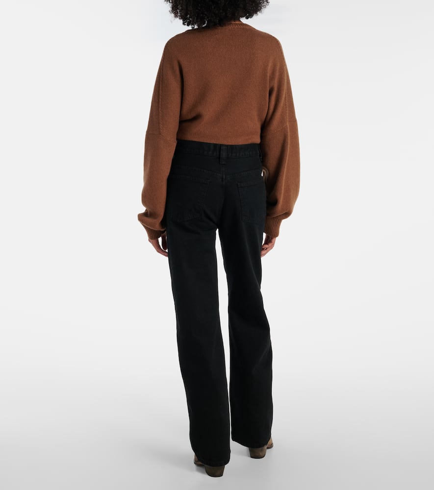 Bonnie low-rise straight jeans