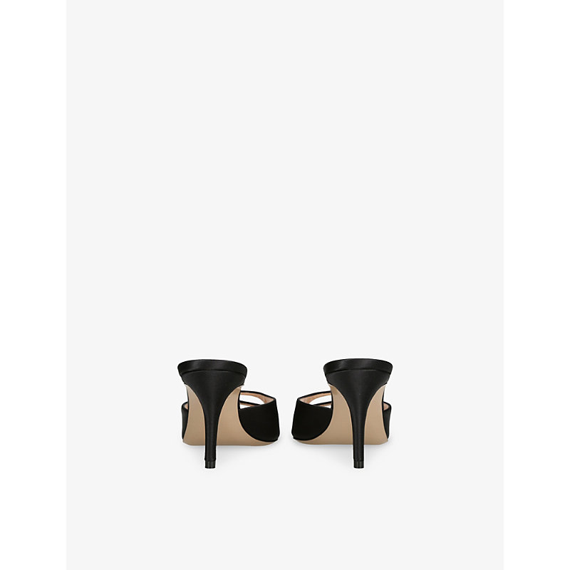 Womens Carol 75 Satin Heeled Mules