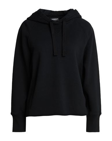 Woman Sweatshirt Black Size S Cotton