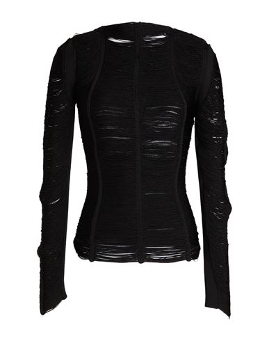 Woman Sweater Black Size 2 Viscose, Polyamide