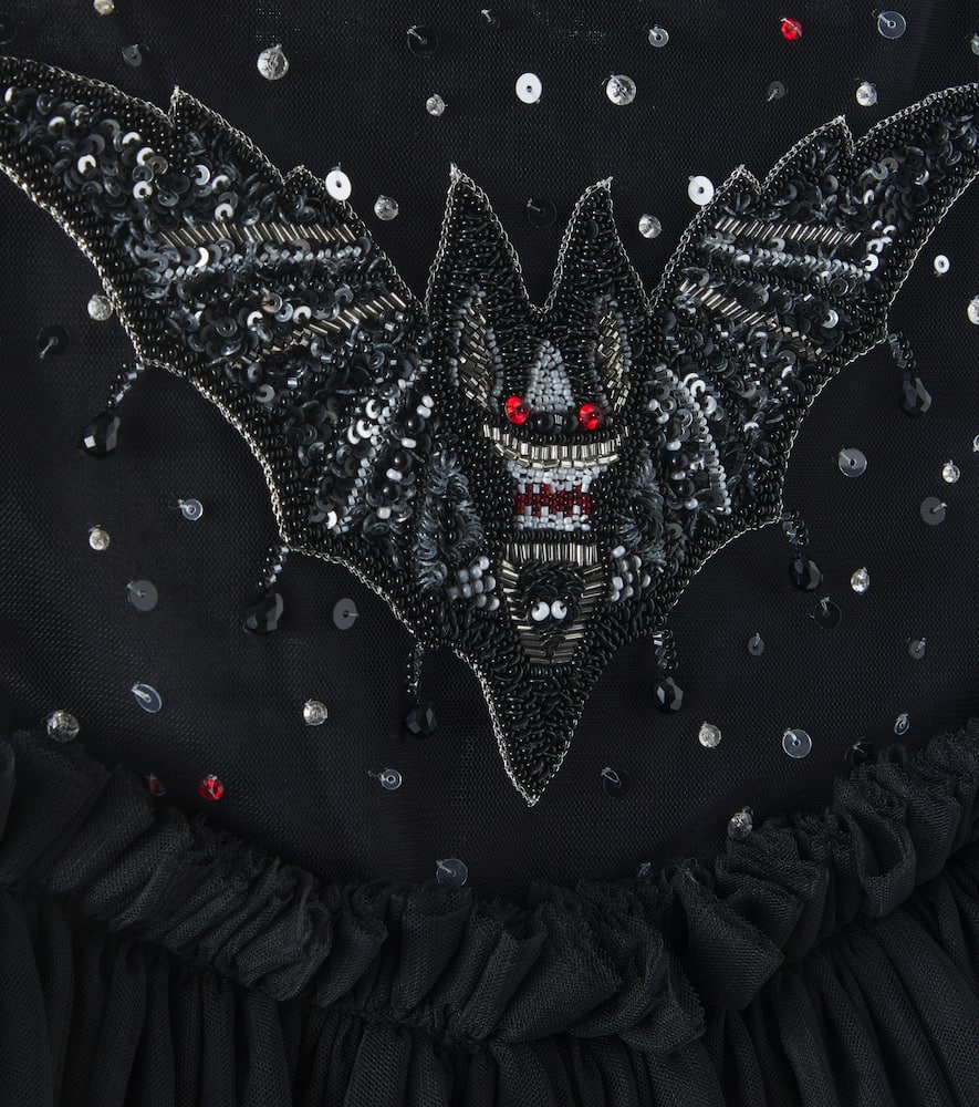 Fangtastic sequined tulle dress