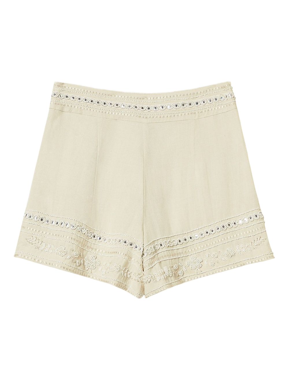 TWINSET embroidered-detail shorts - Neutrals