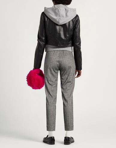 D. exterior Woman Pants Grey Size 6 Viscose, Wool, Polyester, Elastane