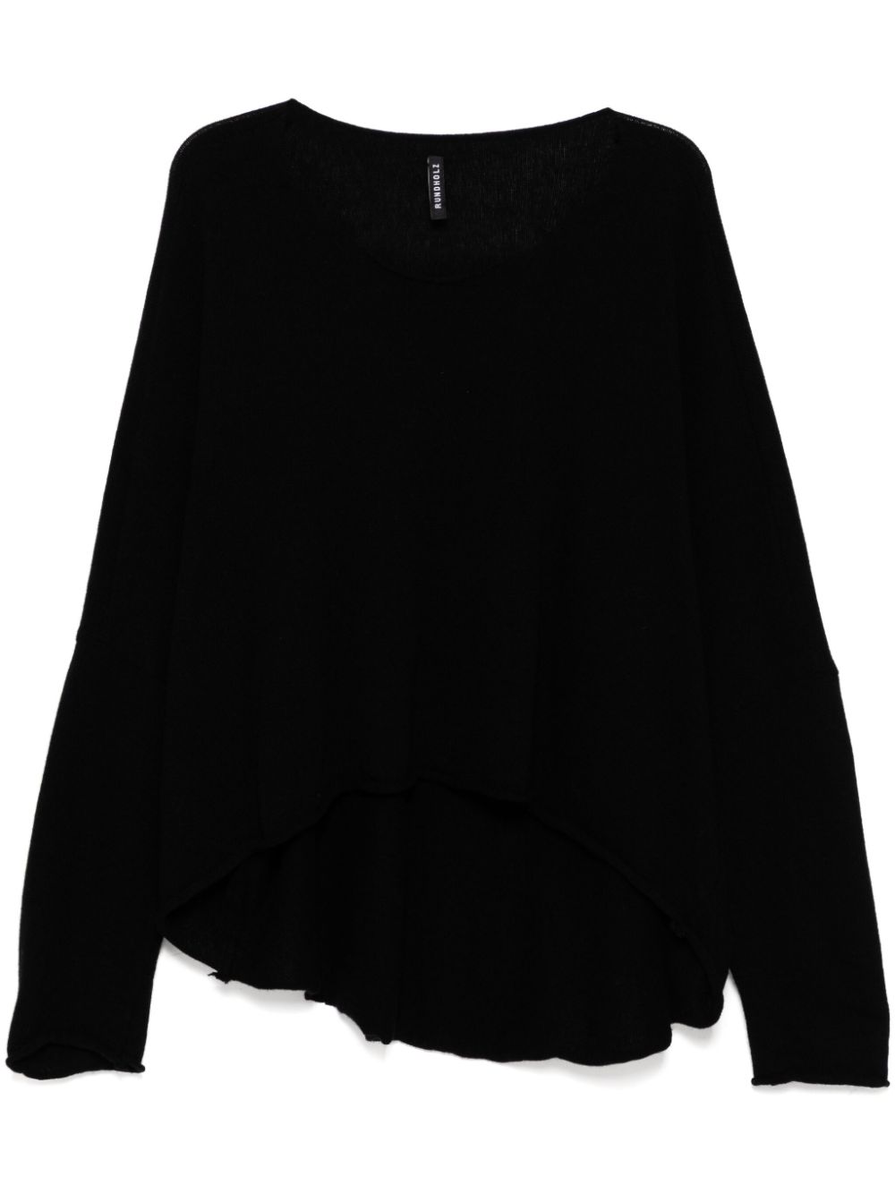 V-neck jumper - Black