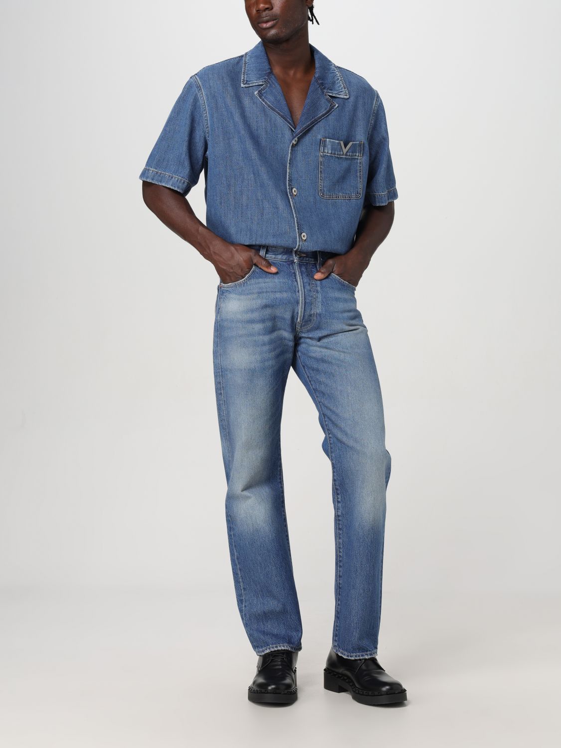 Jeans Men color Denim