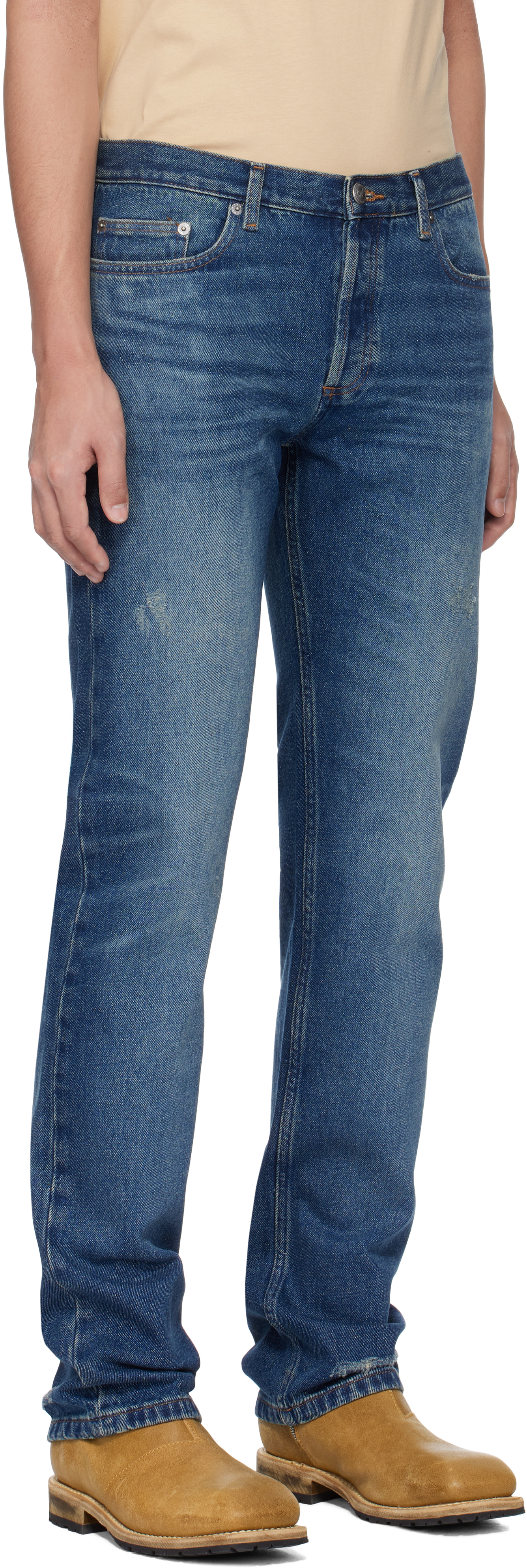 A. P.C. Blue New Standard Jeans