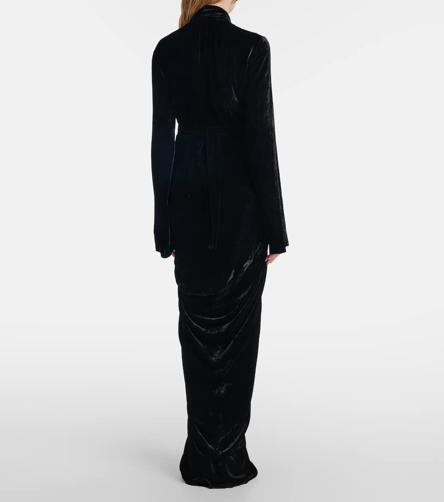 Ruched gown