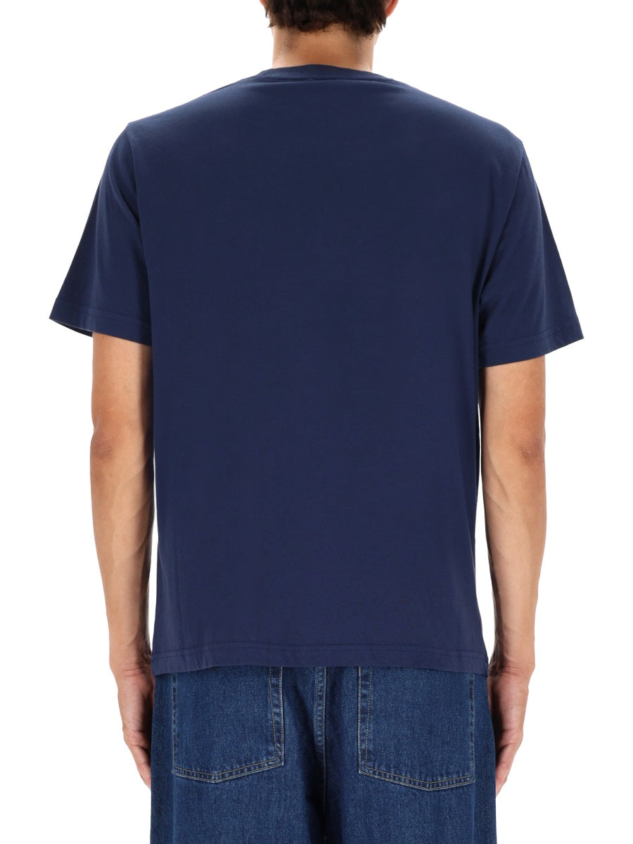 Autry X Maison Kitsuné T Shirt With Logo