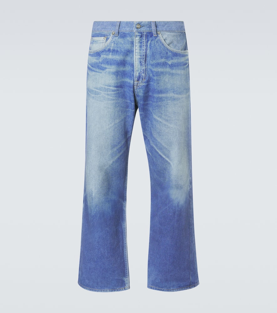 Third Cut wide-leg jeans