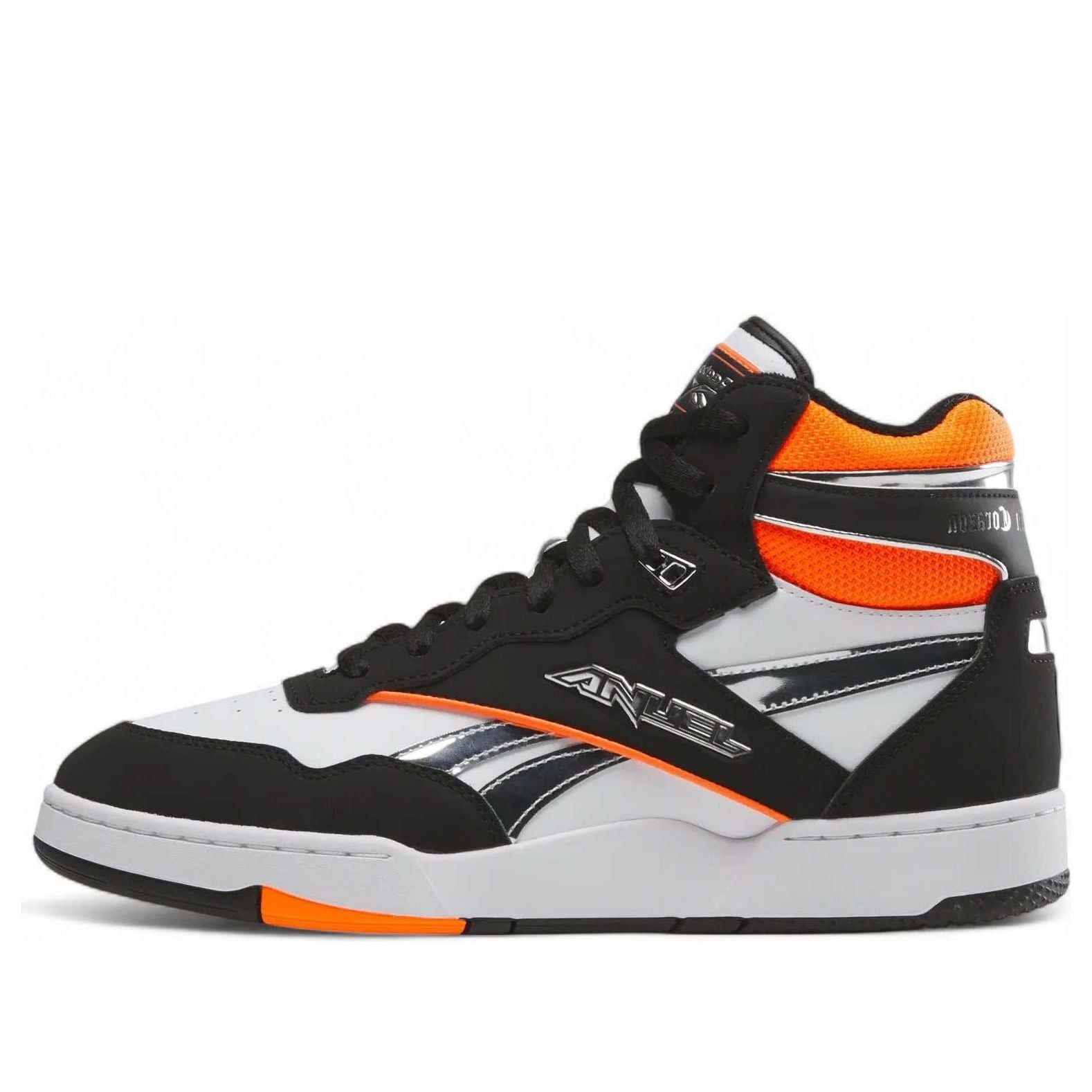 X Anuel AA BB 4000 II Mid Retro 'Black White Chrome'
