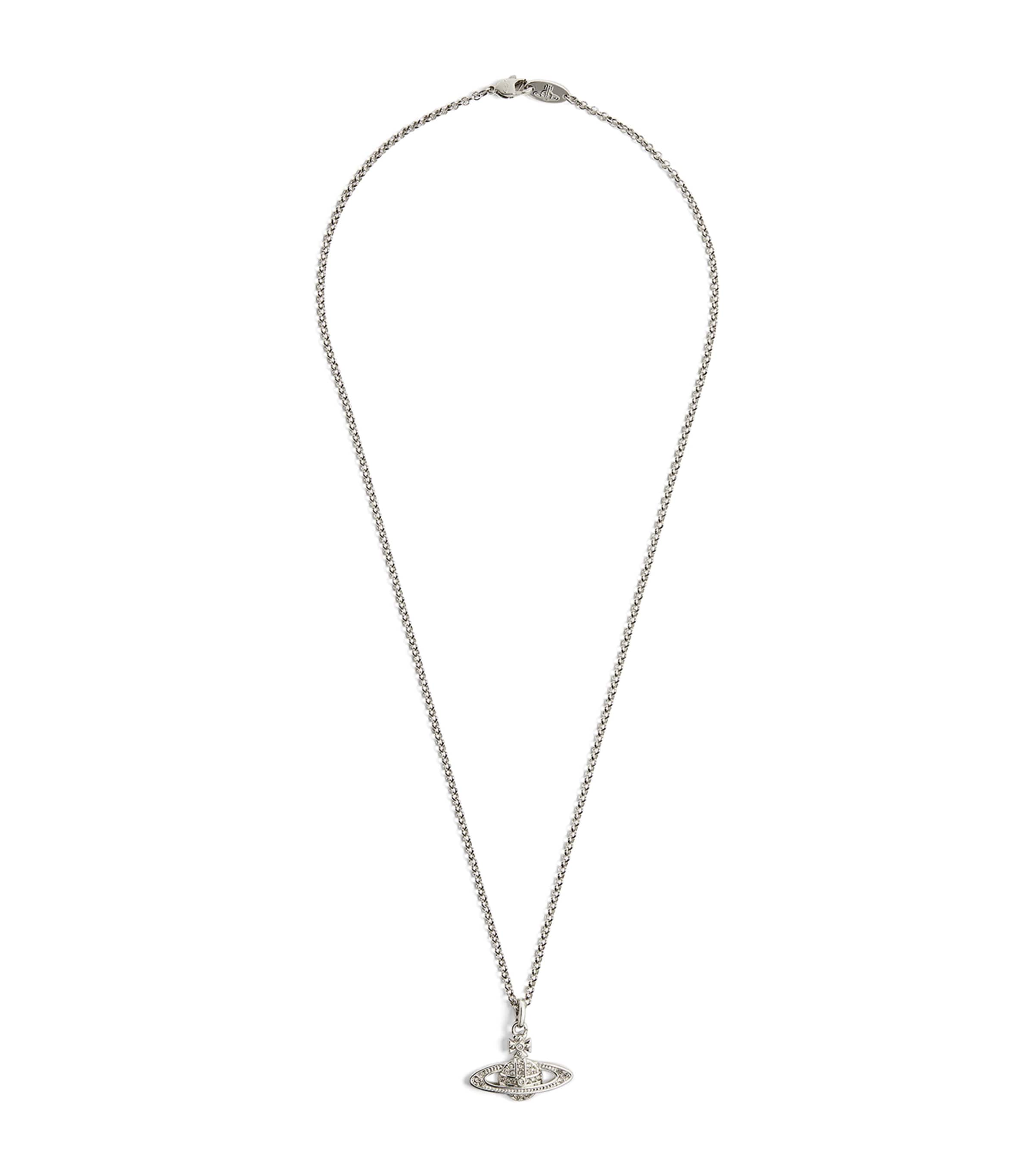 Mini Bas Relief Orb Necklace