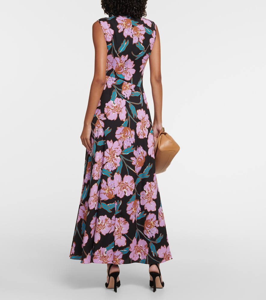 Edie floral maxi dress