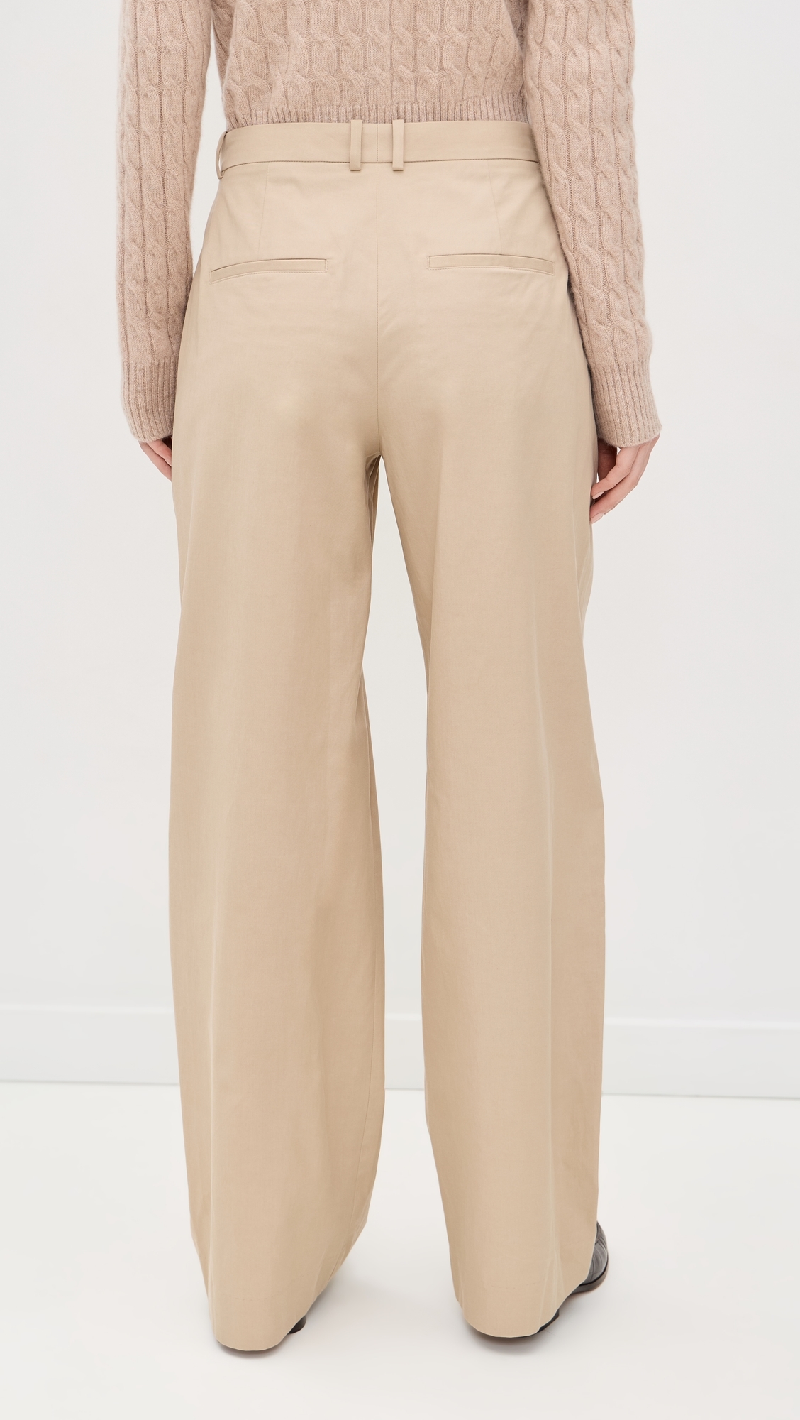 Camille Wide Leg Trousers Wheatstone