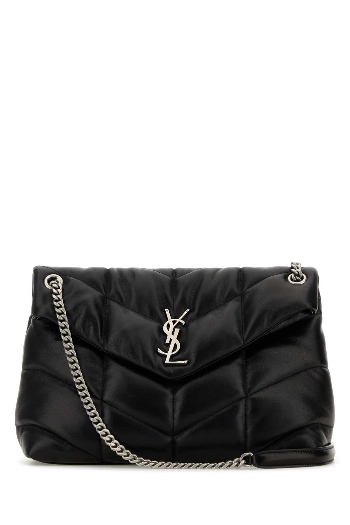 Medium Loulou leather shoulder bag