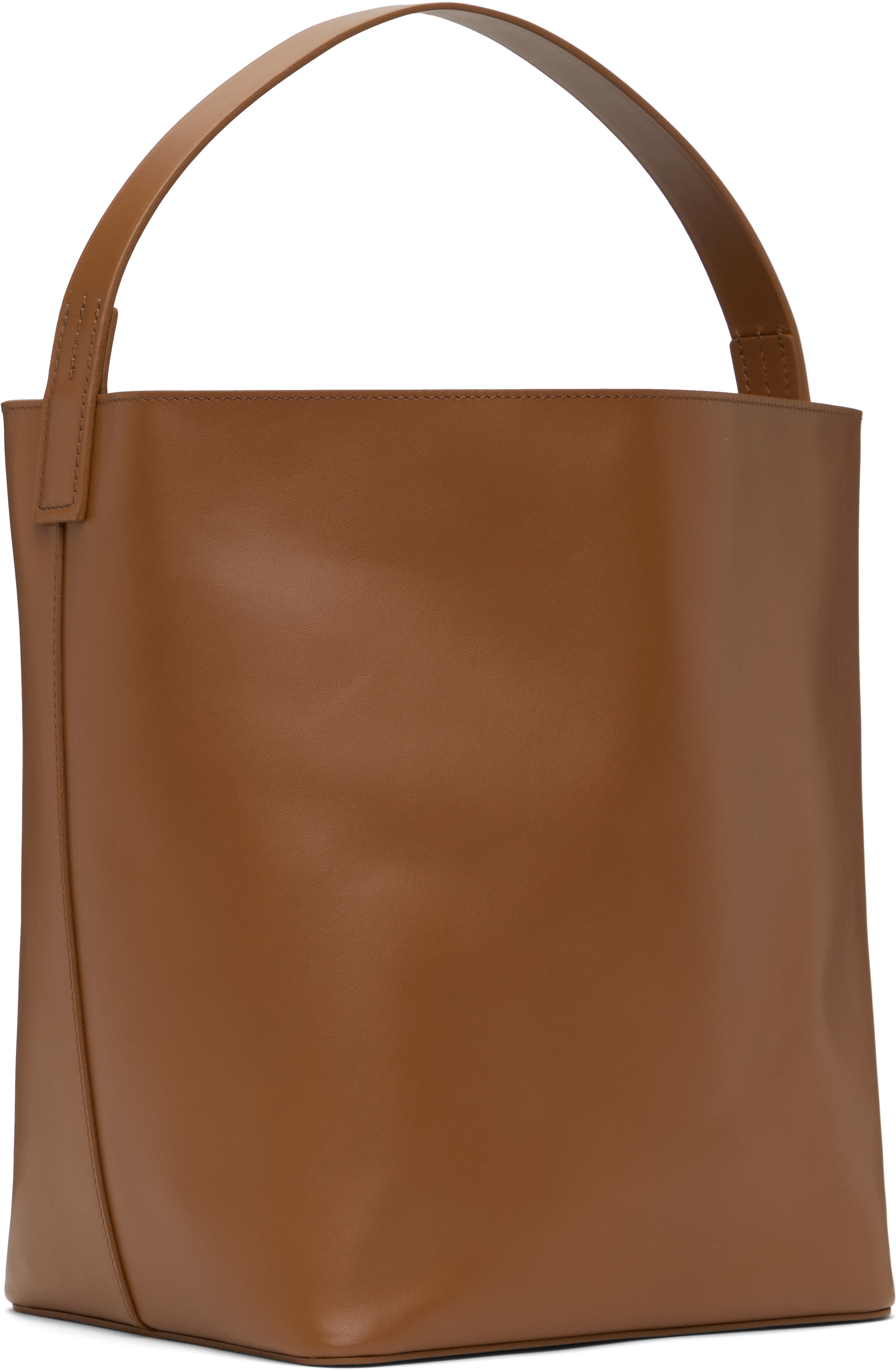 AURALEE Brown AETA Edition Leather Shoulder Bag
