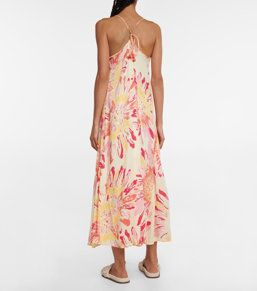Felicia floral midi dress