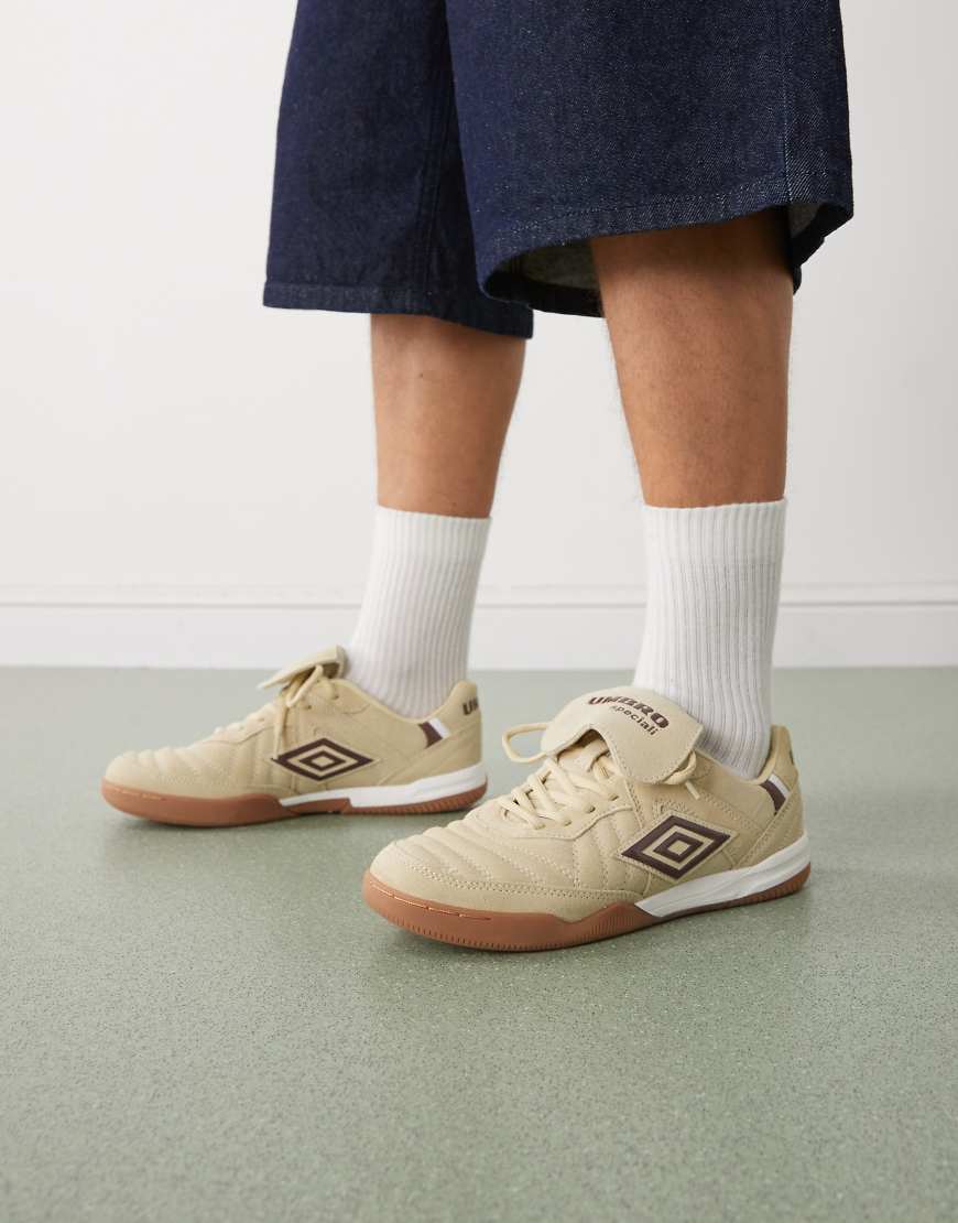 Speciali suede trainers in beige-Neutral