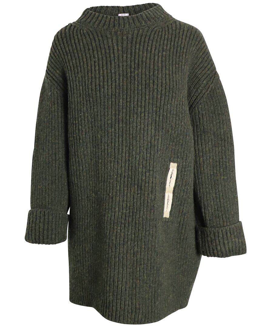 Contrast Pocket Chunky Sweater (Authentic Pre-Loved)