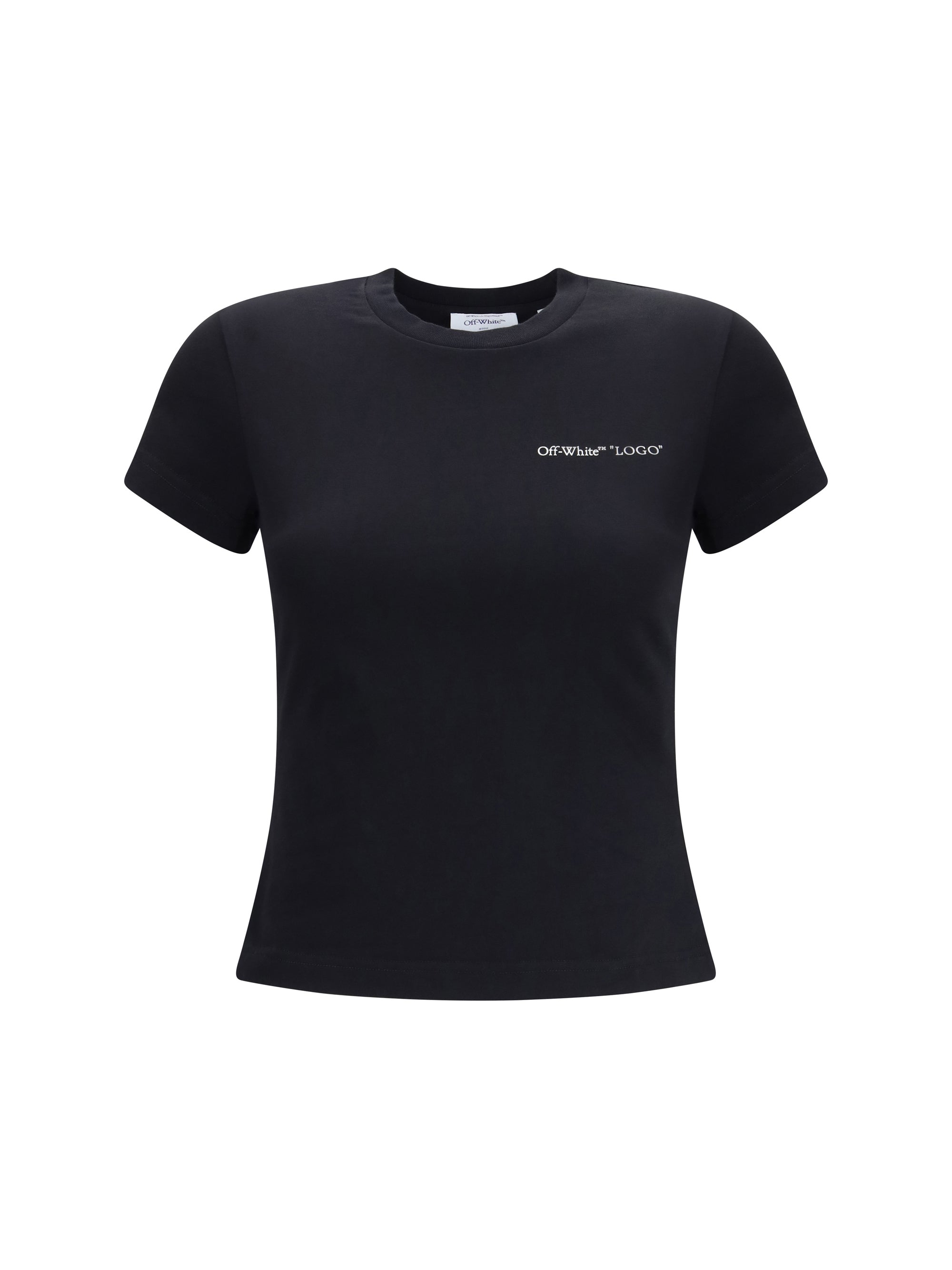 Logo-Printed Cotton T-Shirt — Black
