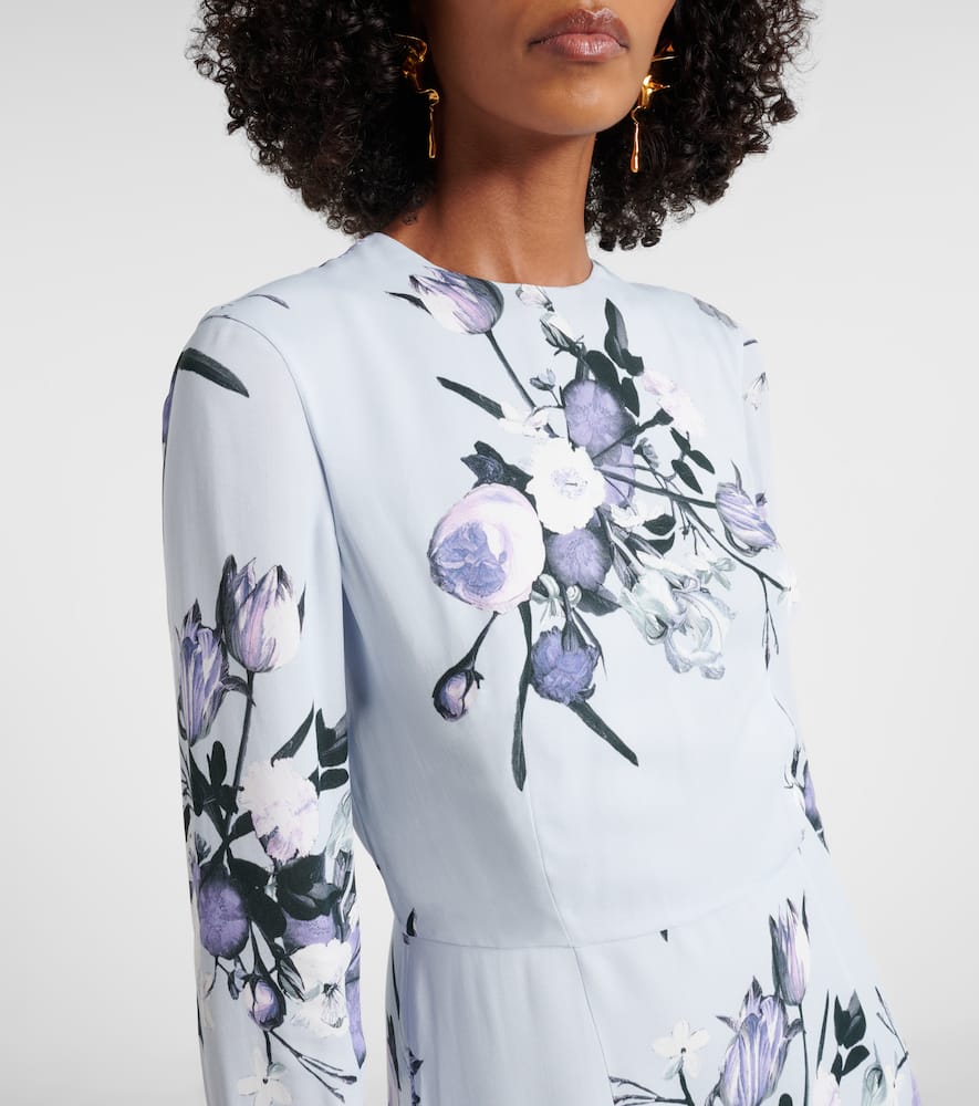 Floral midi dress