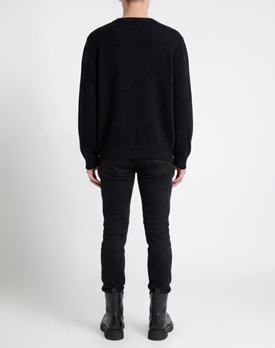 Man Sweater Black Size S Mohair wool, Polyamide
