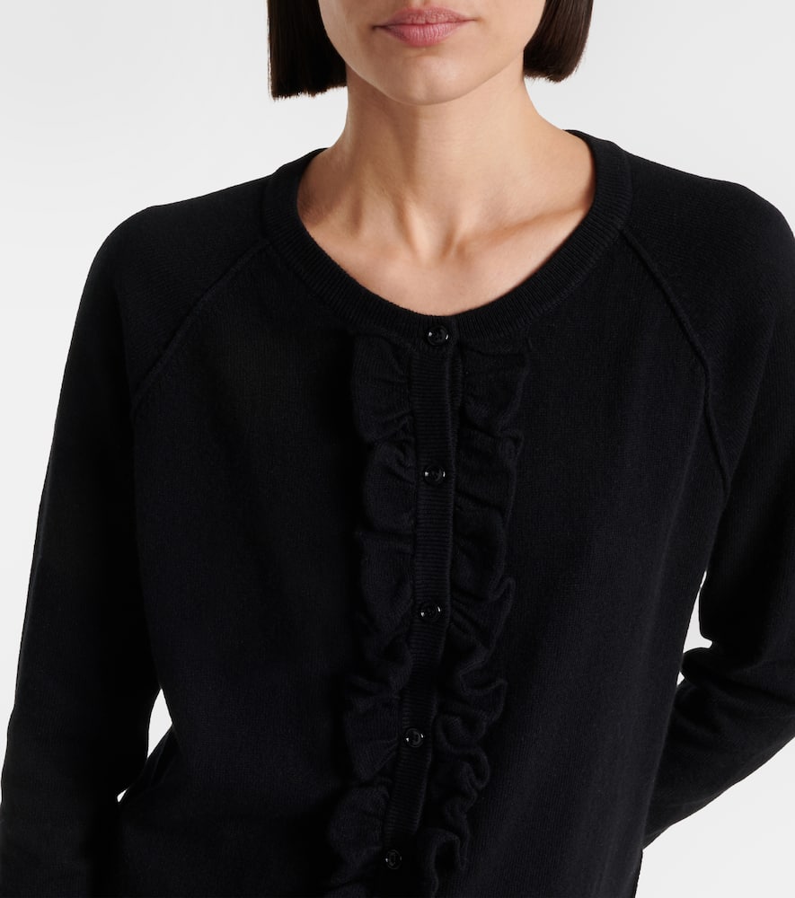 Cotton and cashmere cardigan