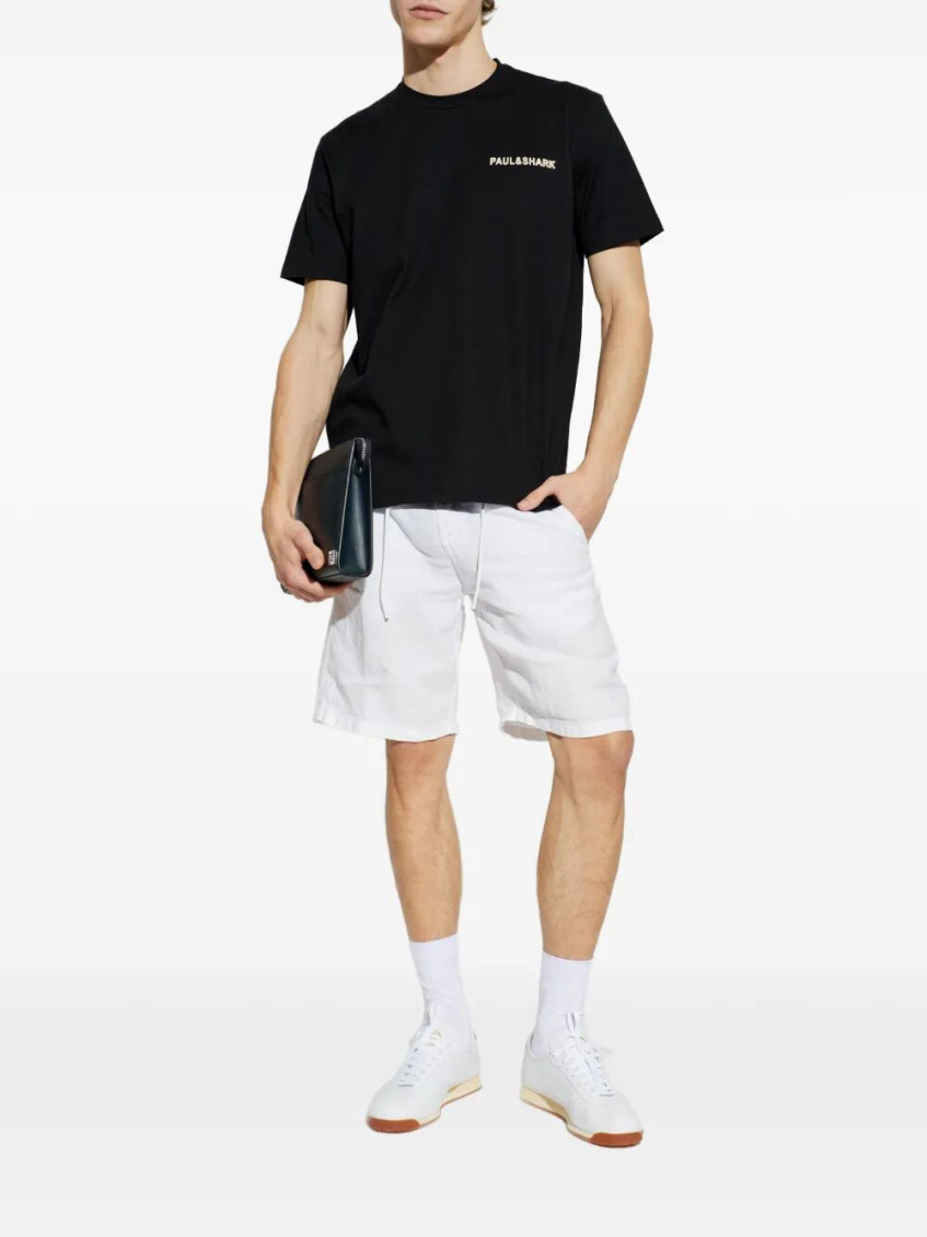 Black Crewneck Logo T-Shirt
